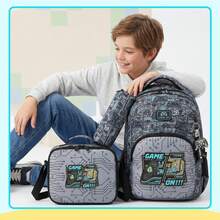 Mochilas lindas para niñas, mochila para portátil con bolso cruzado y estuche para lápices, conjuntos para primaria y secundaria, vuelta al colegio - Mochila escolar infantil - Ver 9