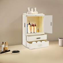 YUNRUX Makeup Storage Organizer, Cosmetic Organizer, Makeup Storage Organizer With Drawers - C - 查看 10