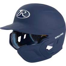 Rawlings - Mach Adjustable Baseball Batting Helmet | Adjustable Face Shield | Matte | JR & SR Sizes | Various Colors - 彩色 - 查看 1