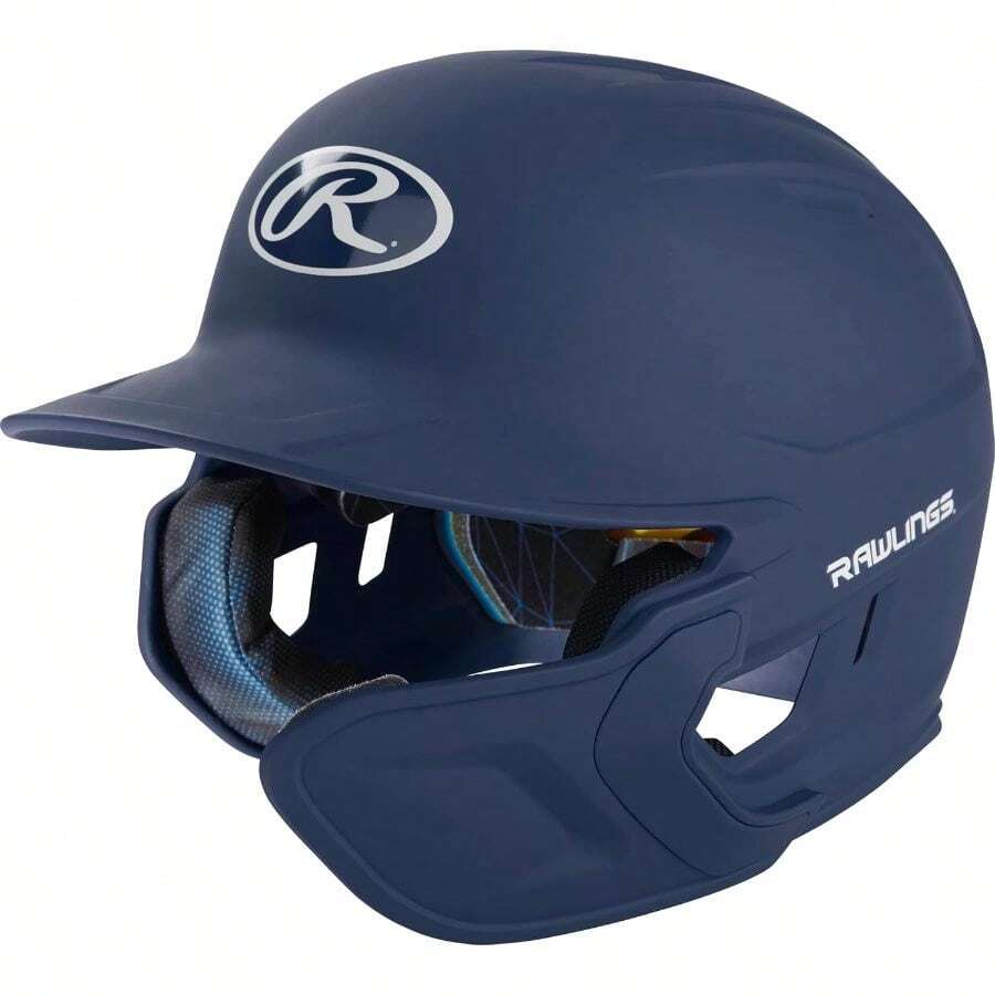 Rawlings - Mach Adjustable Baseball Batting Helmet | Adjustable Face Shield | Matte | JR & SR Sizes | Various Colors - 彩色 - 查看 1