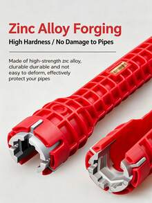 Multi-Functional Labor-Saving Wrench, 8-In-1 Sink Faucet Installation And Repair Tools, Non-Slip Wrenches For Faucets, Home Repair Tool Set. Suitable For Faucet Installation, Bathroom Pipe Repairs, Kitchen Appliance Disassembly. - Multifunctional Set - View 7