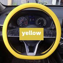 Universal All-Season Steering Wheel Cover, Thin Non-Slip Car Steering Wheel Cover, Suitable For Car And Boat Steering Wheels, Car Accessories, Women's Car Decor Set - Multicolor - View 14