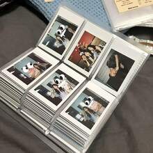 1 Buah Buku Penyimpanan Perhiasan Transparan, Organizer Buku Tempat Anting, Album, Kotak Display Portabel untuk Cincin, Kalung, Gelang, Anting Tusuk, dan Anting-anting (84/120 Slot) - A - View 1