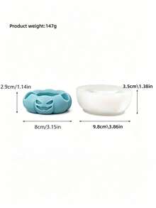 DIY Crystal Bear Candle Silicone Mold - Handmade Plaster & Aromatherapy Decor, Asymmetrical Shape Craft Tool - Candlestick Mold - View 13