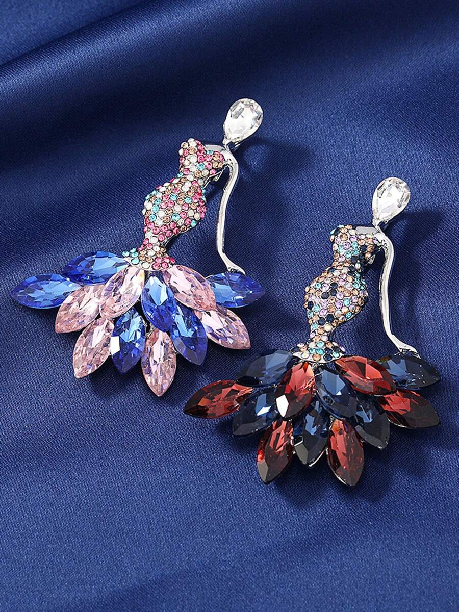 1pc Mermaid Brooch, Premium Creative Anti-Exposure Fixing Pin, Versatile Clothing Accessory - Mermaid Brooch - View 1