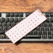 1pc Russian Keyboard Transfer Sticker, One-Step Transfer No Residue, Fade-Resistant Clear Letters, Slightly Raised Surface Easy To Identify, Universal For Laptop And Desktop Computers, Office And Language Learning Supplies - View 3
