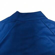 DONUTFOX New Unisex Long Sleeve Gradient Color Cycling Jersey Sports - Navy Blue - View 5