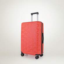 JLY 3-Piece Luggage Set Hard Shell Suitcases ABS+PC, Spinner Wheels, TSA Lock, Lightweight Travel Set - Coral - View 4