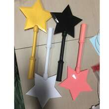 [Travel Essential]Rainbow Star-Shaped Contactless Magic Wand | Convenient Card Payment, Portable Anti-Loss Design Travel-Roleplay Toy, Birthday Holiday Party Prop, Creative Theme Gift - Multicolor - View 5