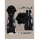 Black Zipper + Black Casual Pants