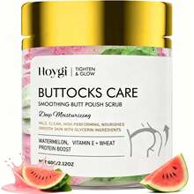 60G Niacinamide Butt Scrub With Watermelon Extract / Chamomile Flower / Aloe Vera Leaf Extract / Centella Asiatica Leaf Extract / Niacinamide Extract, Cleanses Skin Keratin, Moisturizes And Improves Rough Buttocks To Smooth And Refined - Watermelon - View 10