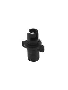 Adaptador de válvula de aire para kayak inflable de uso pesado, conector universal de válvula de bomba de aire, accesorio de inflado para SUP inflable, bote y kayak, adaptador para canoa, bote de goma, tabla de SUP, equipo de deportes acuáticos inflable, pieza de repuesto para inflar y desinflar - Negro - Ver 11