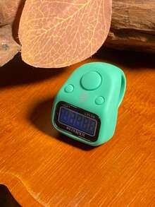 Multi-Color Macaron Silicone LED Glowing Electronic Tasbih Ring Counter, Silent Vibration Reminder, Adjustable Finger Ring, Muslim Prayer Dhikr Meditation Buddhist Counting Tool - Multicolor - View 15