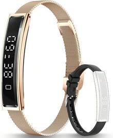 EIGIIS Smart Band With 2 Straps, 5ATM Waterproof Fitness Tracker, Sleep Monitoring, Multiple Sports Modes, Activity Step Counting Smart Band, Suitable For Women And Men Android IOS - View 10