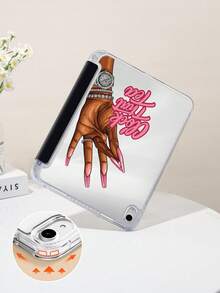 Ayotu Hermosa Funda con Patrón de Uñas Bruja para Soporte en Y Compatible con Ipad A16, Air 8(M4)2026(11-Pulgadas)/2026(13-Pulgadas),Pro 13 12.9 11, 10 2022(10.9-Pulgadas), Air 11 13, Mini, Air 11pulgadas,Kindle (11ª Generación-Lanzamiento 2024),Kindle Paperwhite 12ª Gen 2024 - Multicolor - Ver 6
