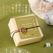 JotBox Four Seasons Whisper PET Die-Cut Tape Stickers, All-Match Daily Life Decorative Stickers For Planner Scrapbooking And Collage - Whispers Of the Four Seasons - View 3
