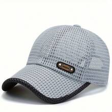 1 pieza [Secado rápido|Transpirable] Gorra de béisbol transpirable de secado rápido para hombres | Visera de pico de pato de malla ligera, adecuada para correr, senderismo, actividades al aire libre, gorra casual de primavera/verano, regalo de Navidad, Carnaval y Día de la Independencia - Multicolor - Ver 6