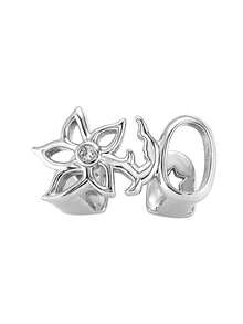 Personalized Fashionable Flower-Shaped Hollow Design With Two Cool Halloween Teeth Ornaments And Hip-Hop Style - Dentures - View 8