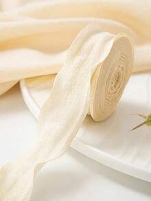 Ruffle Edge Ribbon Organza Ribbon DIY Bow End Weaving Material Cake Packaging Ribbon - Multicolor - View 4