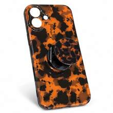 European & American Deep Amber + Round Lens Phone Case Compatible With Apple 17 Pro Max, 16 Pro Max, 15 Pro, 14, 13, Cute Girl Style, Fashionable, Protective Cover For Girls And Boys, Spring/Summer Phone Case, Birthday Gift, Holiday Gift - Brown - View 7