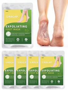 5 Packs Moisturizing Foot Mask, Exfoliating Foot Peeling Mask For Dry, Cracked Feet, At-Home Spa Care,Moisturizing Socks Dry Skin Moisturizer For Soft And Smooth Touch Feet - View 11