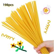 198 Pcs Chenille Stems,Pipe Cleaners Craft - Essential DIY Craft Supplies For Creative Projects & Handmade Decorations - Multicolor - View 21