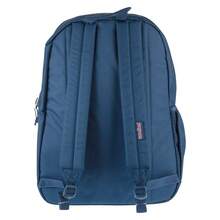 JanSport Cross Town Plus Backpack - Navy Unisex Backpacks - Royal Blue - View 3
