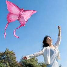 Blue Butterfly Easy-Fly Kite, High-Flying And Beautiful, For Adults, Photography, Autumn, Weifang, Adult Website - Multicolor - View 8