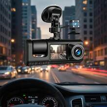 Dual Camera Exterior Interior Rear DVR Car Auto Black Color Ele-Gate - A - View 9