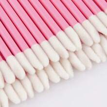 Disposable Lip Brush Wands - Lint-Free Lip Gloss And Lipstick Applicator For Makeup, 50/100/200/400/600/800/1000 Count - Pink - View 4