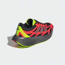 Adidas Spring/Summer Mesh Running Shoes Unisex Couple Thick Sole Running Sports Casual Shoes JH5692 - Carbon Black/No. 1 Black/red Fluorescent - View 6