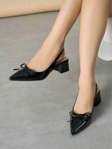 GAN AI Women Pumps - Black - View 1