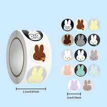 1 Set/500 Sheets 2026 New Miffy Roll Stickers, Suitable For Anime Lovers, Men And Women Sticker Collectors, Applicable For Phone Cases, Decorative Stickers, Anime Conventions, Back To School Season And Holiday Gifts Prizes, Random Styles - Multicolor - View 5