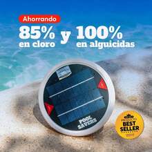 Solar Pool Purifier Ionizer Float - White - View 3