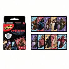 Mattel UNO K-Pop 怪獸獵人卡牌遊戲，適合 2-10 人玩家，兒童與成人遊戲之夜，包含特殊規則 - JMF11 - 查看 3
