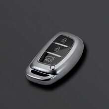 3-Button TPU Car Key Cover Compatible With Hyundai Solaris Verna Elantra Santa Fe I10 I20 I30 I35 I40 IX35 IX45 Creta Tucson Accent - A - View 3