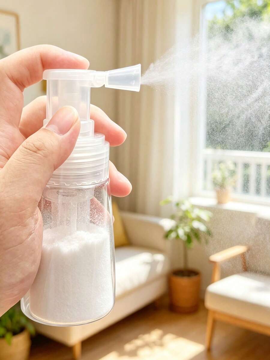 Portable Refillable Powder Spray Bottle - Suitable For Hair Styling Powder, Glitter, Talcum Powder And Baking Decoration Powder (Powdered Sugar/Cocoa Powder) Etc.; Multi-Functional Leak-Proof Design, Suitable For Hair Stylists And Personal Daily Use. - Multicolor - View 1