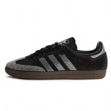 Adidas Samba OG Rhinestone Black Silver (Women's) - Rhinestone Black - View 4