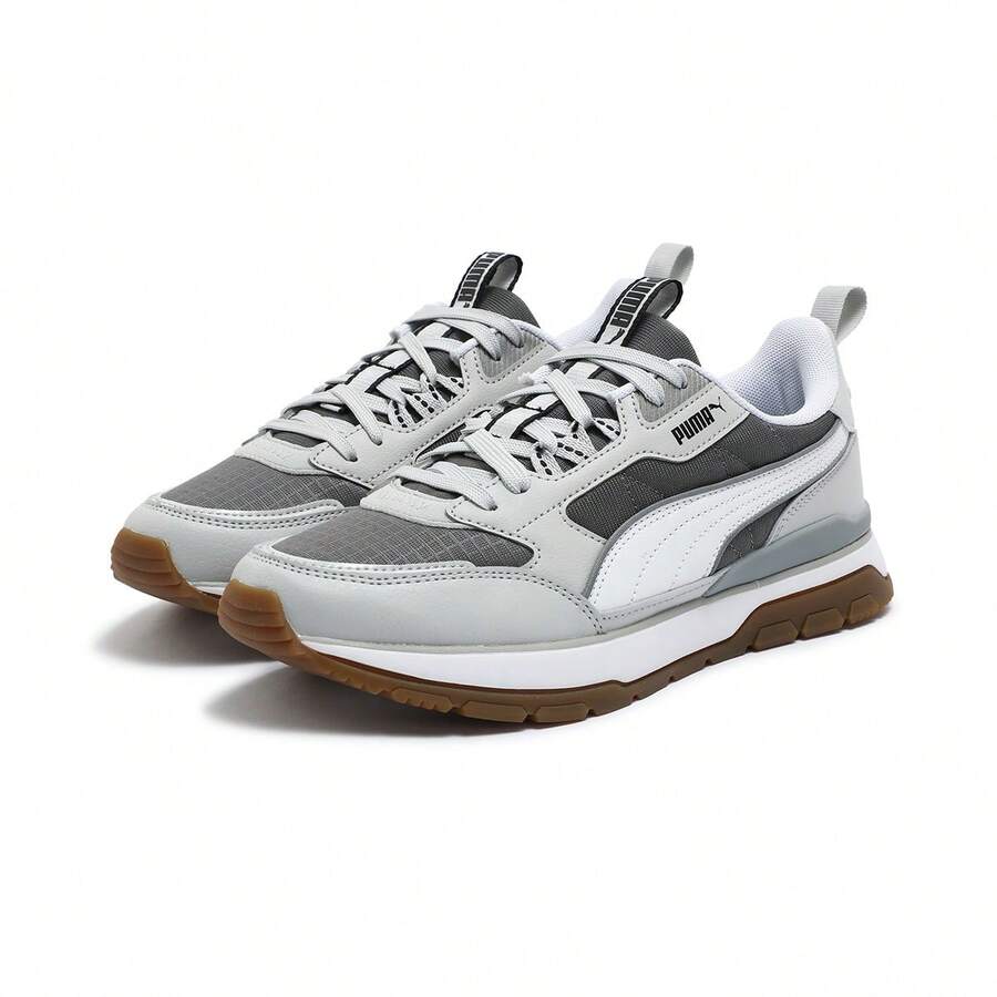 Puma Spring/Autumn Fashion Running Workout Sports Casual Shoes 38072816 - Light Gray - White - Iron Gray - View 1