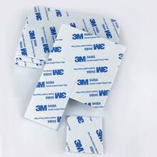 3M Strong Double-Sided Adhesive Tape High Viscosity Household No Damage Decor Phone Holder Heat-Resistant No-Drill Double-Sided Sticker - White - 20 Pieces - View 8