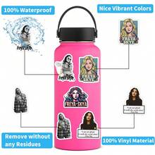 60 piezas de pegatinas Freya Skye - Pegatinas de alta calidad y hermosas, se pueden usar para decoración de portátil, botella de agua, teléfono, diario, álbum de recortes, parachoques, patineta, equipaje, para decoraciones festivas - Pegatinas de Freya Skye - Ver 7