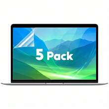 5 Packs Compatible With Macbook Pro 13 Inch (2016-2022 / M1, M2) Compatible With Macbook Air 13 Inch (2018-2021 / M1) Glare Reducer Screen Protector, Eye Protection Anti Glare Film/Anti Fingerprint Matte Laptop Screen Protector - View 1