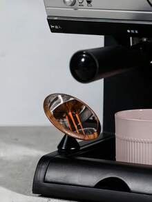 木製框架 360°旋轉義式濃縮萃取鏡，無底手柄咖啡流向觀察工具，咖啡師配件，適用於義式濃縮咖啡機，通用家用咖啡工作站 - 彩色 - 查看 1