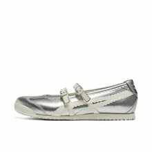 Onitsuka Tiger's New Summer Model Mary Jane TGRS Versatile Ballet Shoes, Onitsuka Shoes For Women, Lightweight Casual Shoes For Women - Mary Jane - Black, White and Yellow - View 6