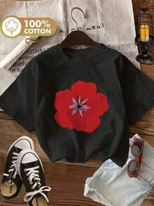 Women T-Shirts - 黑色 - 查看 1