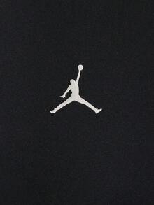 Jordan Men's Basketball Player Graphic Print Crew Neck Sports Tank Top - Black - View 4
