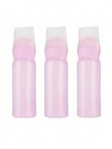 1pc Refillable Hair Oil Bottles With Precise Applicator Tip, Suitable For Hair Oil, Essence - Professional Salon Use, Refillable Styling Product Bottles - Multicolor - View 9