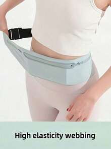 Unisex Waist Pack With Adjustable Shoulder Straps And Multiple Zippered Pockets, Suitable For Outdoor Sports, Commuting, And Multi-Functional Travel. Available In A Variety Of Colors. - Multicolor - View 4