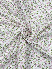 1pc Pastoral Style Printed Cotton Fabric, Ditsy Floral Pattern, Size 50cm*155cm, Suitable For DIY Handmade Clothing, Dresses, Curtains, Bed Sheets, Packaging Decoration, Etc. - Small Floral Pattern - View 7