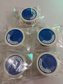 63-37 Tin-Lead Rosin Core Solder Wire, 0.6/0.8/1mm Diameter, For Electronic Soldering, 2.5% Flux - Silver - View 11